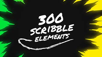 300 Scribble Elements-1279111