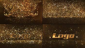 Gold Glitter Luxury Logo-1256799