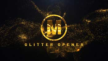 Gold Glitter Opener-1273061