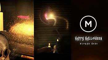 Halloween Witch House Logo Reveal-1280489