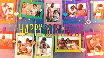 Colorful Happy Birthday Photo Opener-1034991