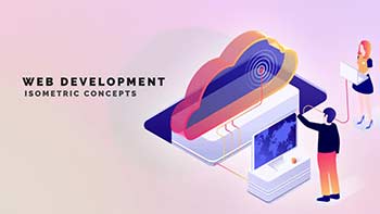 WEB Development -Isometric Concept-1036063