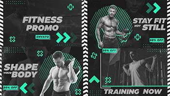 Fitness Promo Grunge Rhythmic-40436566