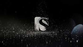 Silver And Gold Particles Logo Reveal-40499011