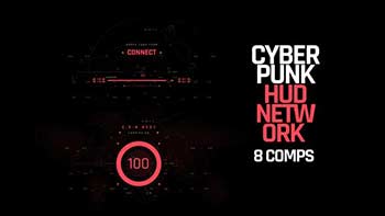 HUD Cyberpunk Network-40491205