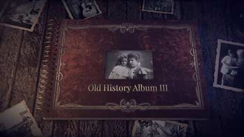 Old History Photo Album 3-40536202