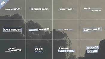 Minimal Titles After Effects-40574392