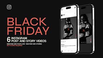 Black Friday Intagram Post and Story-40611495