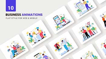Business Animations-Flat Concept-40657113
