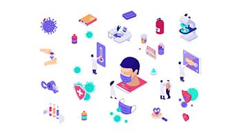 Coronavirus-Isometric Icons-1111630