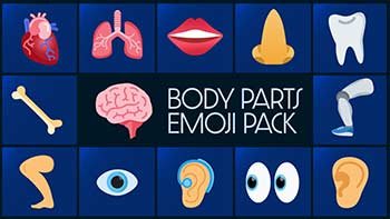 Human Body Parts Emoji Pack-1109775