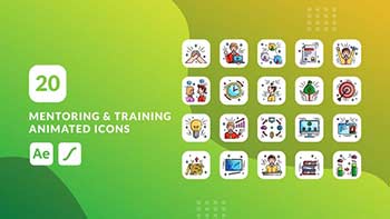 Mentoring Training Icons After Effects-40701476