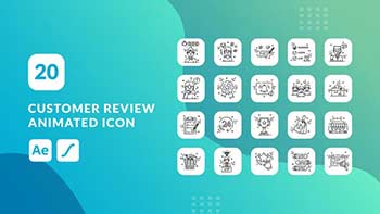 Customer Review Animated Icons After Effects-40701646