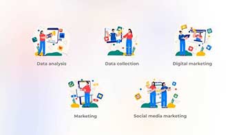 Social media marketing-Flat concept-40724713
