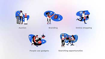 Online shopping-Flat concept-40752112