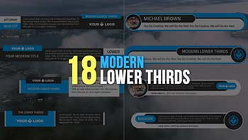 18 Modern Lower Thirds-40751452