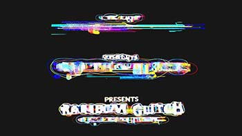 Rainbow Glitch Text Maker-19610050