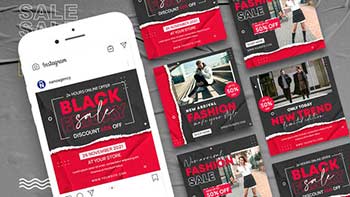 Black Friday Sale Template Media Banner-40884275