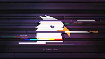 Glitch Slice Logo Reveal-40659549