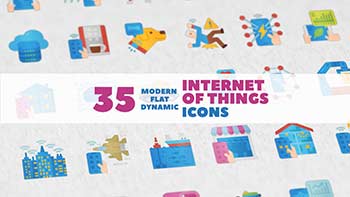 Internet Of Things Animated Icons-1223897