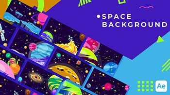 Space Background Animation After Effects-41255152