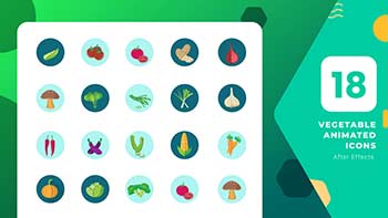 Vegetables Animated Icons-1256474