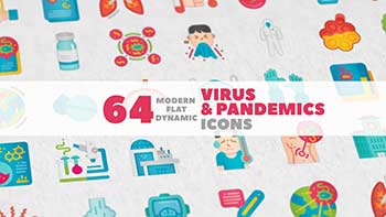 Virus Pandemics Animated Icons-1261207