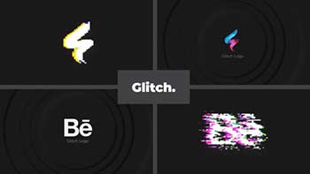 Glitch Logo Reveal-29607302