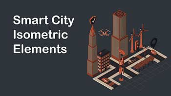 Smart City Isometric Elements-41225715