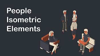 People Isometric Elements-41225997