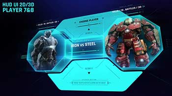 HUD UI 2d 3d Player 78-41423460