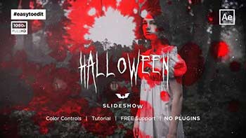 Halloween Slideshow Template-34132750