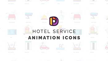 Hotel Service-Animation Icons-1099992