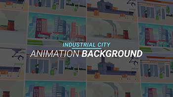 Industrial City-Animation Background-1041409