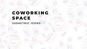 Coworking Space-Isometric Icons-1111631