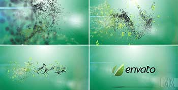 Particles Storm Word Logo Reveal-6367085