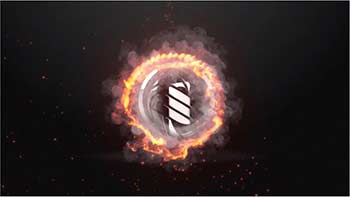 Circular Fire Logo Reveal-40516098