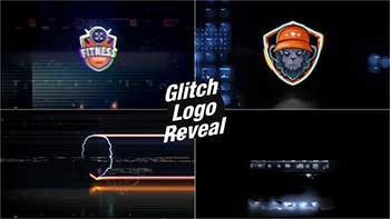 Glitch Logo Reveal Intro-40576967