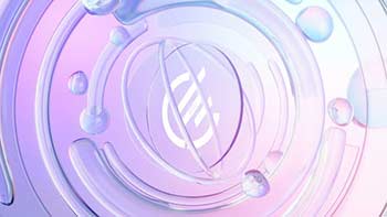 Bubble Glass Logo Reveal 3D-42098165