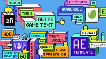 Retro Game Text-42114635