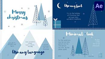 Christmas Typography Scenes for After Effects-42121777