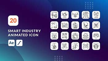 Smart Industry Animated Icons After Effects-41875629