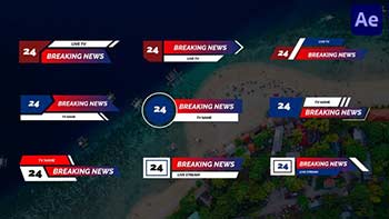 Breaking News Lower Third After Effect-42009702