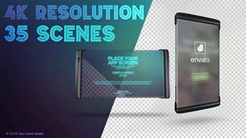 Futuristic Phone App Promo-22280319