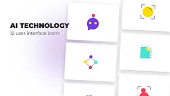 AI Technology-User Interface Icons-1300985