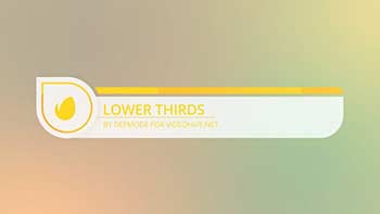 Flat Lower Thirds-11355768