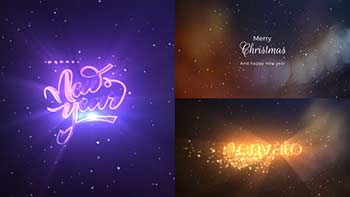 Christmas And New Year Logo Reveal-42330924