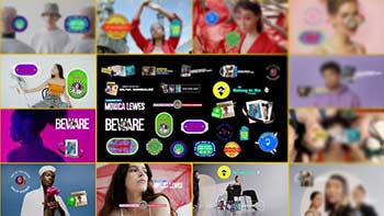 Lower Thirds Vibrant-40368982