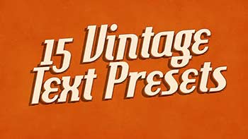 15 Vintage Retro Text Presets-9472590
