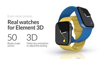 Real Smartwatches for Element 3D-41879182
